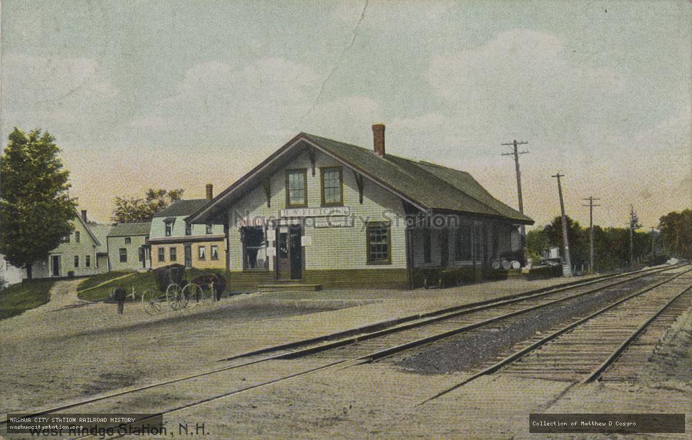 Postcard: West Rindge Station, New Hampshire